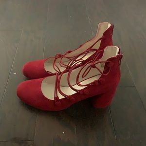Nine West Heels Red